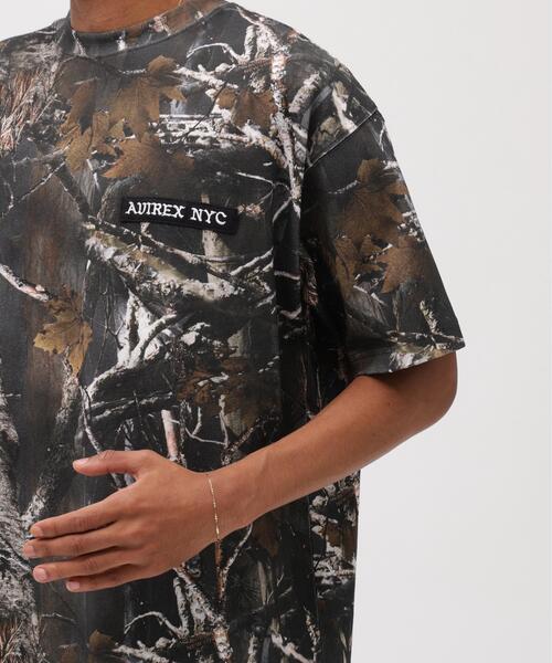 AVIREX（アヴィレックス） tシャツ S/S T-SHIRT ”REAL TREE CAMO