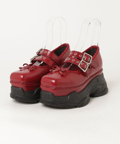 jouetie（ジュエティ） シューズ MEDIUM レッド レディース : ZOZOTOWN