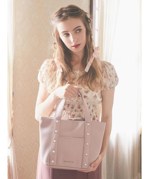 「Maison de FLEUR」 トートバッグ FREE ブラック レディース_画像3