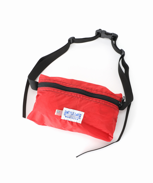 ショルダーバッグ バッグ 「追加」BATTLE LAKE 別注RIP STOP NYLON ウエストBAG レディースの画像