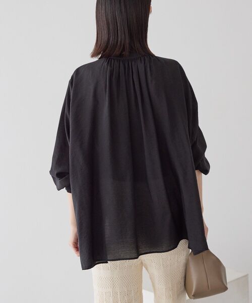 「AMERICAN HOLIC」 長袖ブラウス M ブラック レディース_画像6