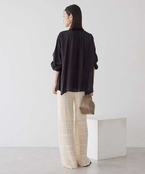「AMERICAN HOLIC」 長袖ブラウス M ブラック レディース_画像9