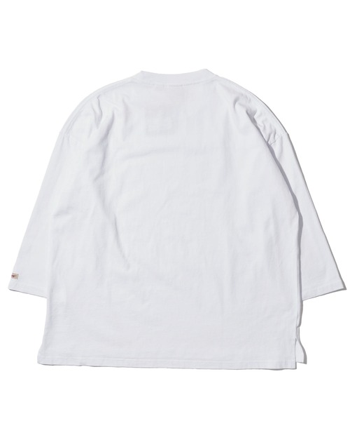 「Goodwear」 長袖Tシャツ LARGE ホワイト メンズ_画像9