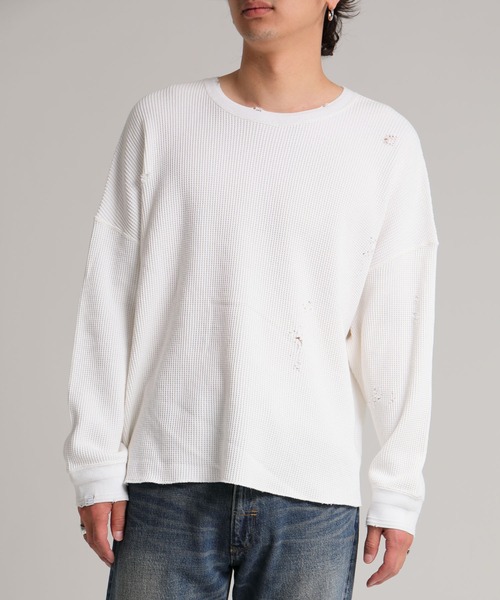 DELUXE ✨ SAVAGE CONNOR WHITE✨ホワイトカットソー DELUXE（デラックス） tシャツ SAVAGE CONNOR メンズ レディース