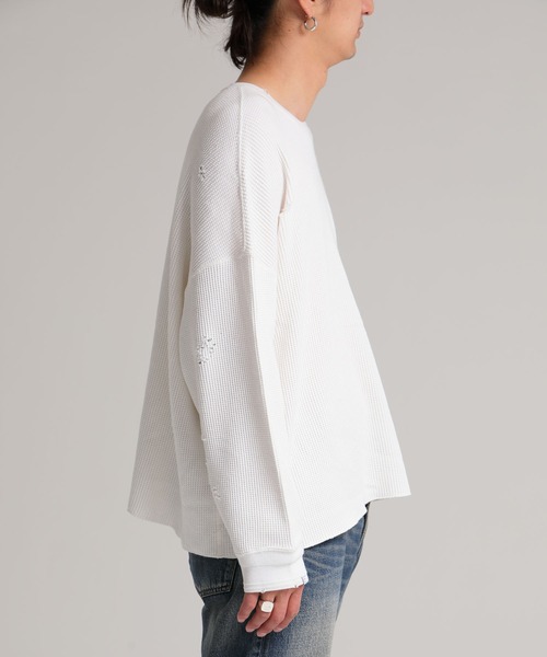 DELUXE ✨ SAVAGE CONNOR WHITE✨ホワイトカットソー DELUXE（デラックス） tシャツ SAVAGE CONNOR メンズ レディース