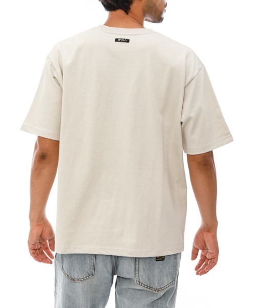 「RVCA」 半袖Tシャツ X-LARGE ホワイト メンズ_画像9