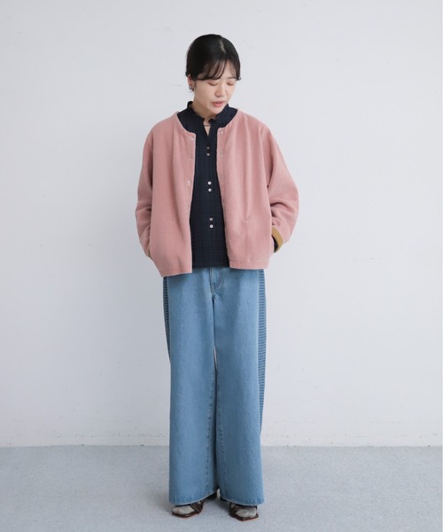 NOMBRE IMPAIR（ノンブルアンペール） カーディガン モールダブル 
