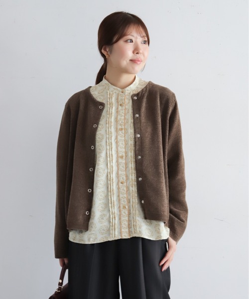 NOMBRE IMPAIR（ノンブルアンペール） カーディガン モールダブル 
