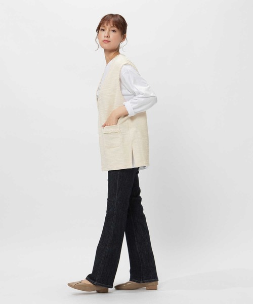 「Sweet Camel」 デニムパンツ SS ノンウォッシュ レディース_画像6