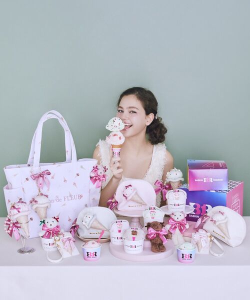 Maison de FLEUR（メゾンドフルール） ハンカチ サーティワン タオル
