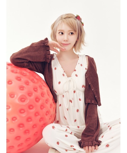 gelato pique（ジェラートピケ） ルームウェア 部屋着 ストロベリー