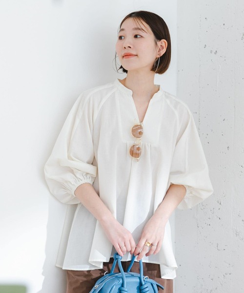 「F by ROSSO」 長袖ブラウス FREE ピンク レディース_画像3