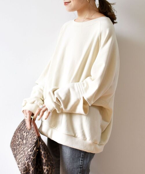 【別注】Healthknit:ルーズトップス◆ Healthknit（ヘルスニット） スウェット 【SHIPS別注】Healthknit