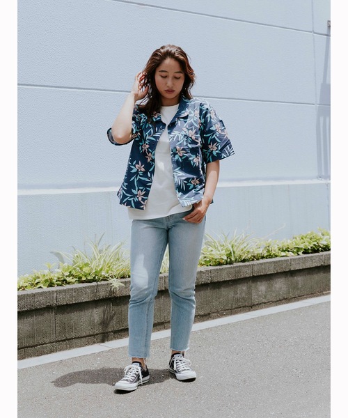 Ocean Pacific ブラウス シャツ 「OP:オーピー」レディースアロハ  