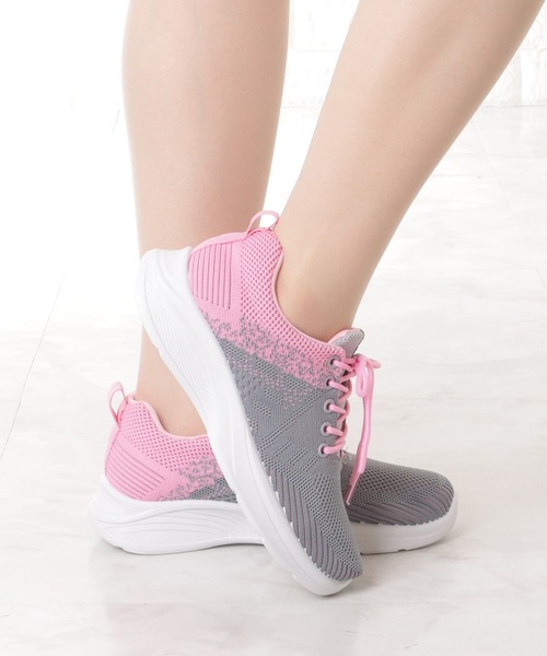 Lace Ladies（レースレディース） スニーカー レースアップ軽量