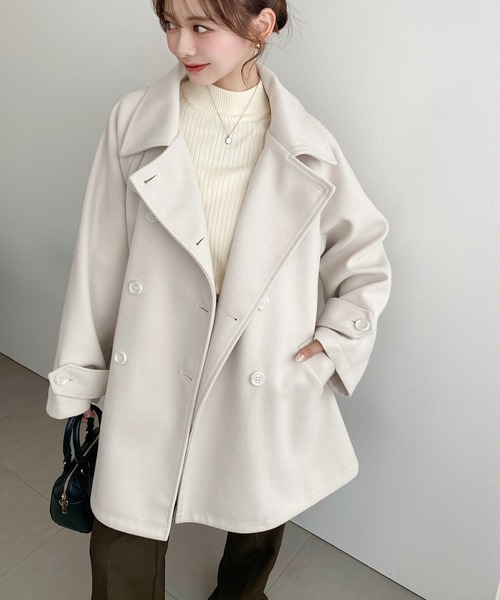 moment+ トレンチコート コート 「累計販売枚数2万枚突破！」ニット
