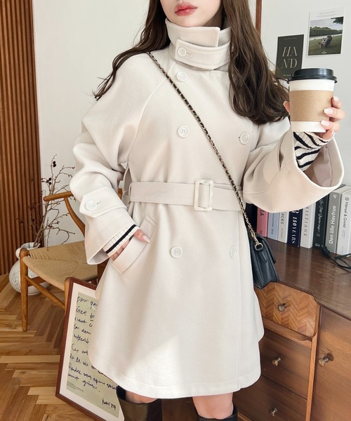 moment+ トレンチコート コート 「累計販売枚数2万枚突破！」2WAY