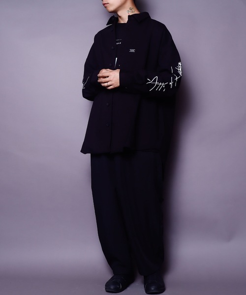 AFYFBACK ZIP SH #1/バックジップシャツ rovtski