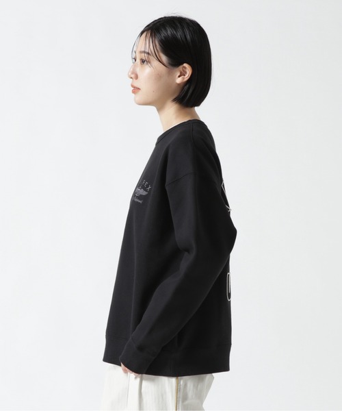 トレーナー スウェット VARSITY LOGO CREW SWEAT/ バーシティーロゴクルースウェット レディース メンズ AVIREX トレーナー スウェット VARSITY LOGO CREW SWEAT/ バー