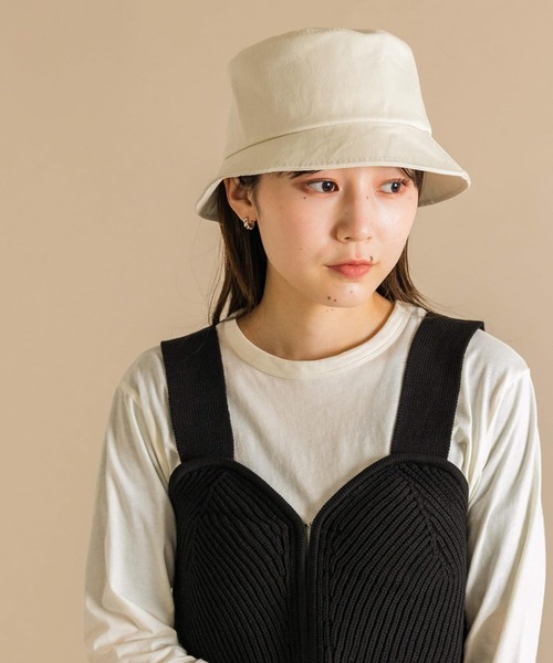 SMELLY（スメリー） 帽子 ハット コットンリボンバケットハット