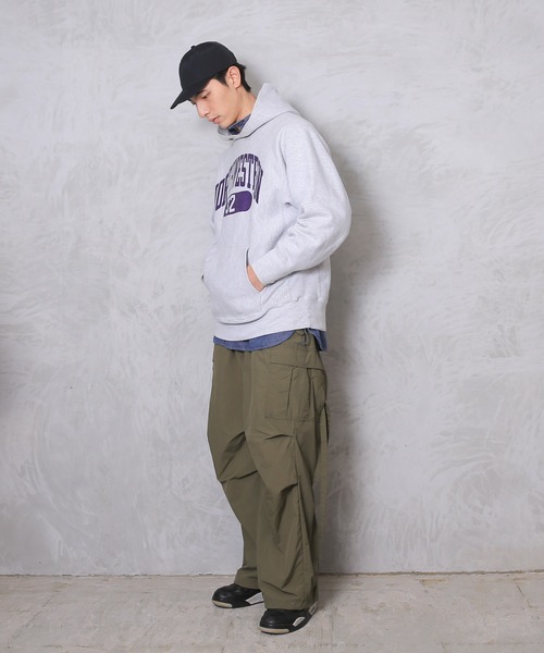 HOUSTON 新品タグ付 NYLON M-65 PANTS BK L セール】HOUSTON ヒューストン NYLON UK TECHNO PANTS ナイロン