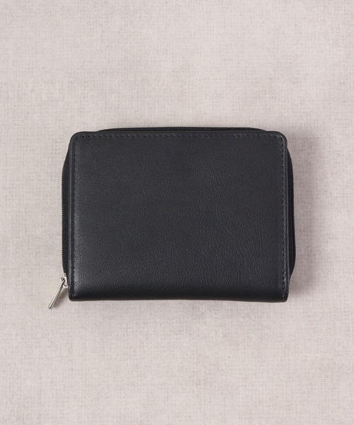 FUNALIVE 財布 K SELECT シンプルブラックシリーズ レザー GOAT