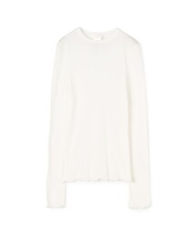 Ballsey（ボールジィ） tシャツ コットンシルクリブ クルーネックプル