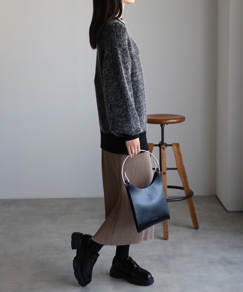 sakishimatokyo ニット セーター ミンク風フェザーニットTOPS