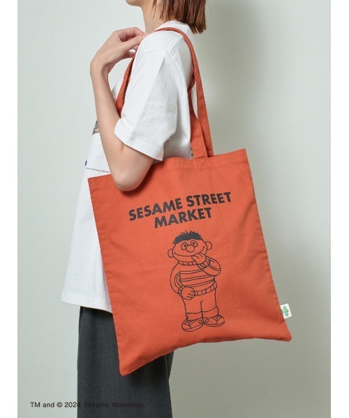トートバッグ Sicamii SESAME STREET（セサミストリート） トートバッグ スケッチトート