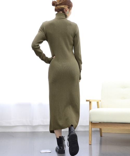 miniministore ワンピース ニットワンピース韓国 スリット