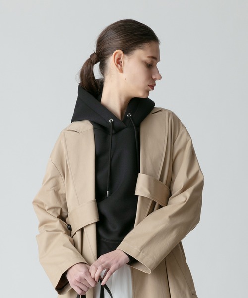 美品　allureville マルタンガルバックフレアコート⭐︎サイズ2 allureville トレンチコート コート マルタンガルバックフレア