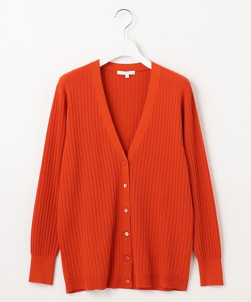 自由区（JIYU−KU）/【アンサンブル対応・洗える】ハイツイストコットンアセテート カーディガン 自由区（ジユウク） カーディガン 「アンサンブル対応・洗える」ハイ