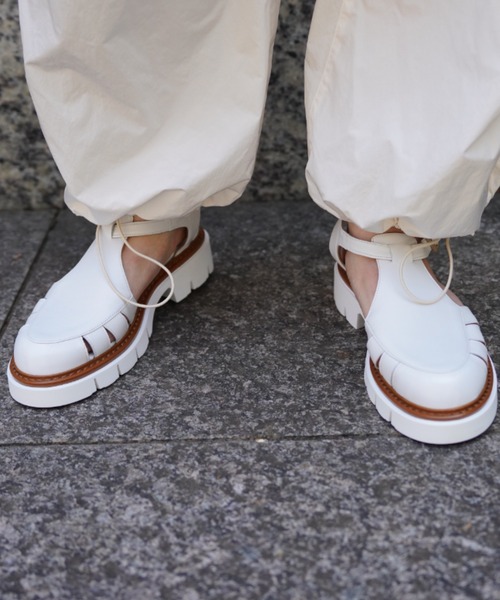 CORSO ROMA,9 サンダル ROMA 9 (コルソローマ) ベルトサンダル