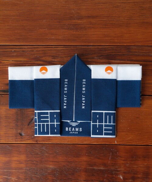 BEAMS JAPAN（ビームス ジャパン） ハンカチ 法被柄 手ぬぐい メンズ