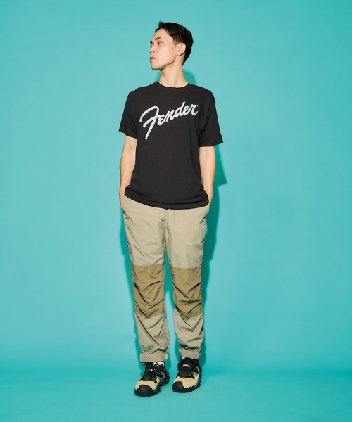MUSIC TEE tシャツ FENDER “LOGO”/ フェンダー ”ロゴ” メンズ
