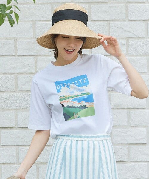 tシャツ 「洗える」VINTAGE PHOTO Tシャツ レディース