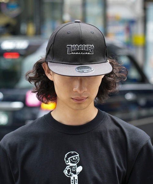THRASHER キャップ 帽子 HOMETOWN Snap Back CAP with Sunglass