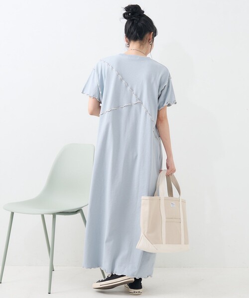 ワンピース 配色メローワンピース/Tシャツワンピース | FREAK'S STORE | 14