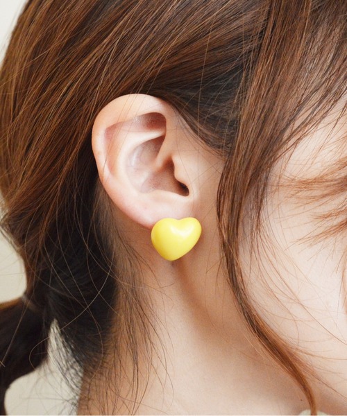 ピアス パステルハートピアス レディース : 84605375 : ZOZOTOWN Yahoo 