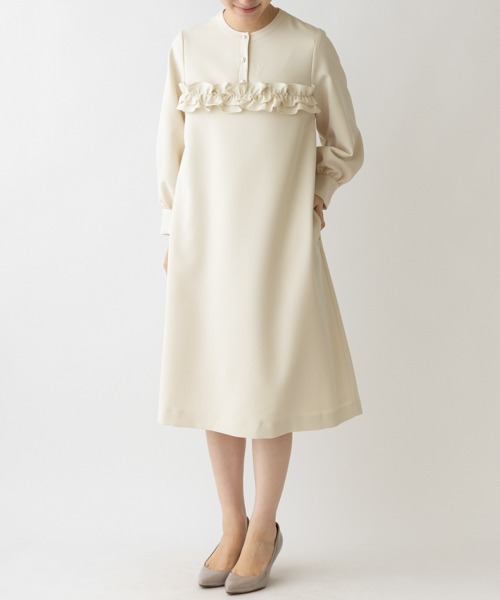 SONO/ソーノ ＊新品未使用タグ付きフリルフルワンピース 定価¥30,800 Sono（ソーノ） ワンピース 「SONO/ソーノ」「SONO NAVY/ソーノ