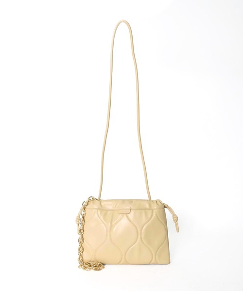 Jines ショルダーバッグ バッグ キルティング巾着BAG「LE VERNIS