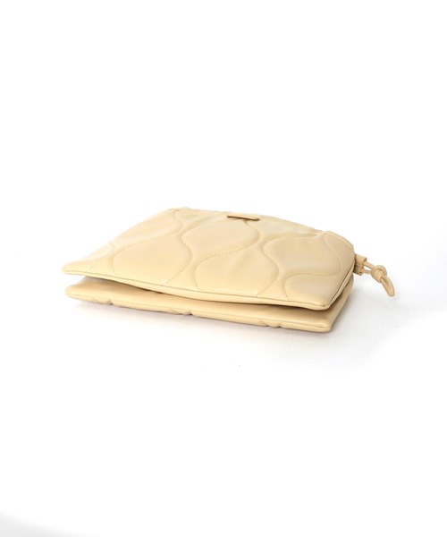 Jines ショルダーバッグ バッグ キルティング巾着BAG「LE VERNIS