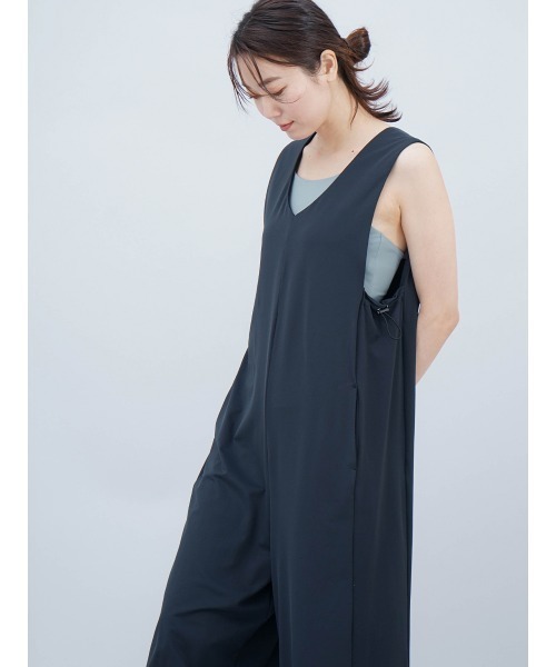 サロペット オーバーオール 「ラッシュガード」Vネックオールインワン レディース_13