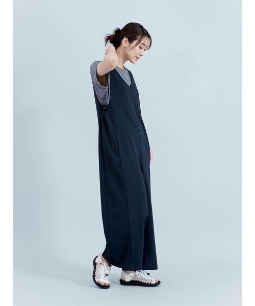 サロペット オーバーオール 「ラッシュガード」Vネックオールインワン レディース_18