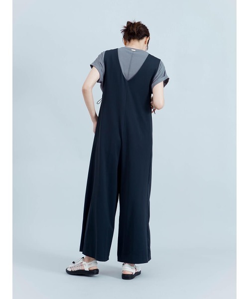 サロペット オーバーオール 「ラッシュガード」Vネックオールインワン レディース_19