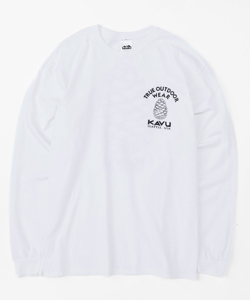 KAVU（カブー） tシャツ Pinecone LS Tee/パインコーンティー メンズ