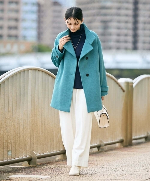 a.v.v（アー・ヴェ・ヴェ） ステンカラーコート コート スタンドカラー