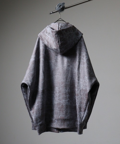 REGIEVO（レジエボ） パーカー Full zip hoodie with cross chain