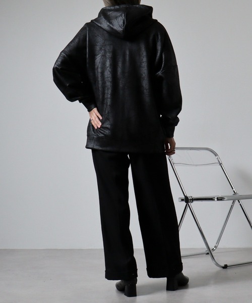 REGIEVO（レジエボ） パーカー Full zip hoodie with cross chain