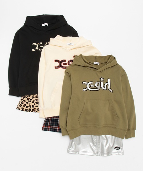短期間！値下げ！　エックスガールステージス　プルパーカー+スカートセット 楽天市場】【SALE!!】 【 X-girl Stage エックスガール ステージ